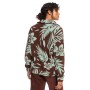 Sweat polaire zippée ROXY Live Out Loud Marron/Vert Femme