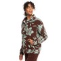 Sweat polaire zippée ROXY Live Out Loud Marron/Vert Femme