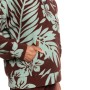 Sweat polaire zippée ROXY Live Out Loud Marron/Vert Femme