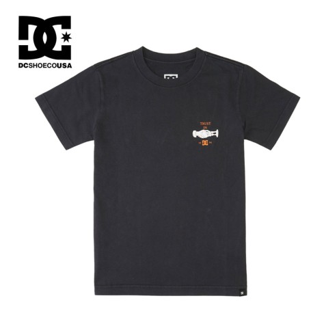 T-shirt DC SHOES Trust Us Noir Junior