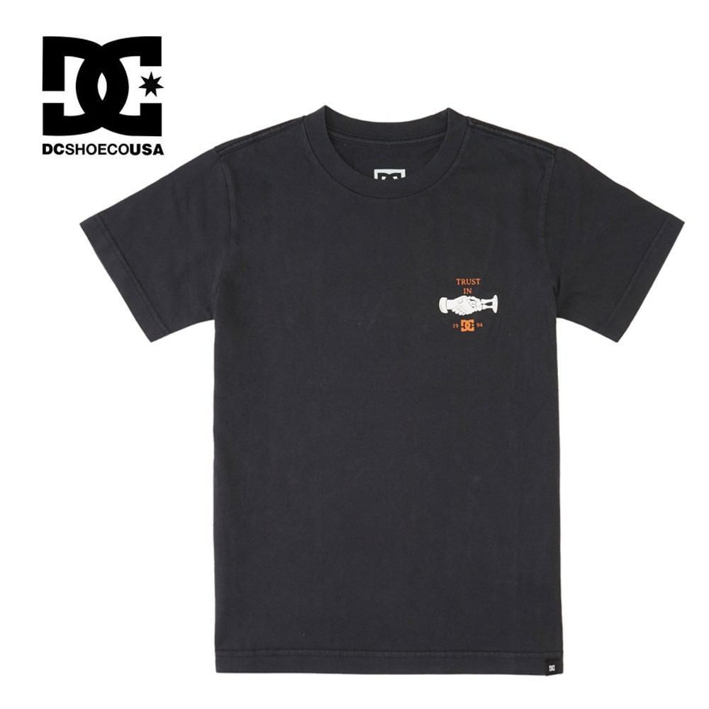 T-shirt DC SHOES Trust Us Noir Junior