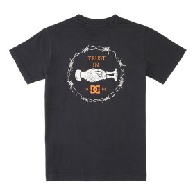 T-shirt DC SHOES Trust Us Noir Junior