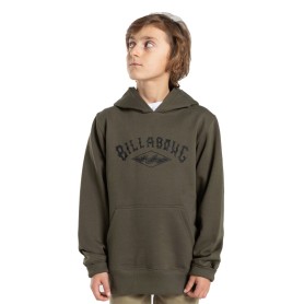 Sweat à capuche BILLABONG Arch Origin Kaki Junior