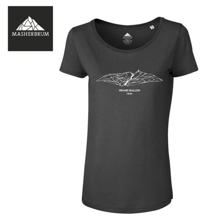 Tee-shirt MASHERBRUM Vosges Gris Femme