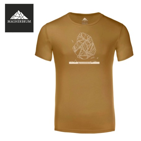 Tee-shirt MASHERBRUM Bloc Camel Homme
