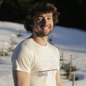 Tee-shirt MASHERBRUM Clarée Ecru Homme