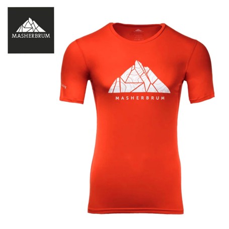 T-shirt MASHERBRUM Proclimb² Orange Homme