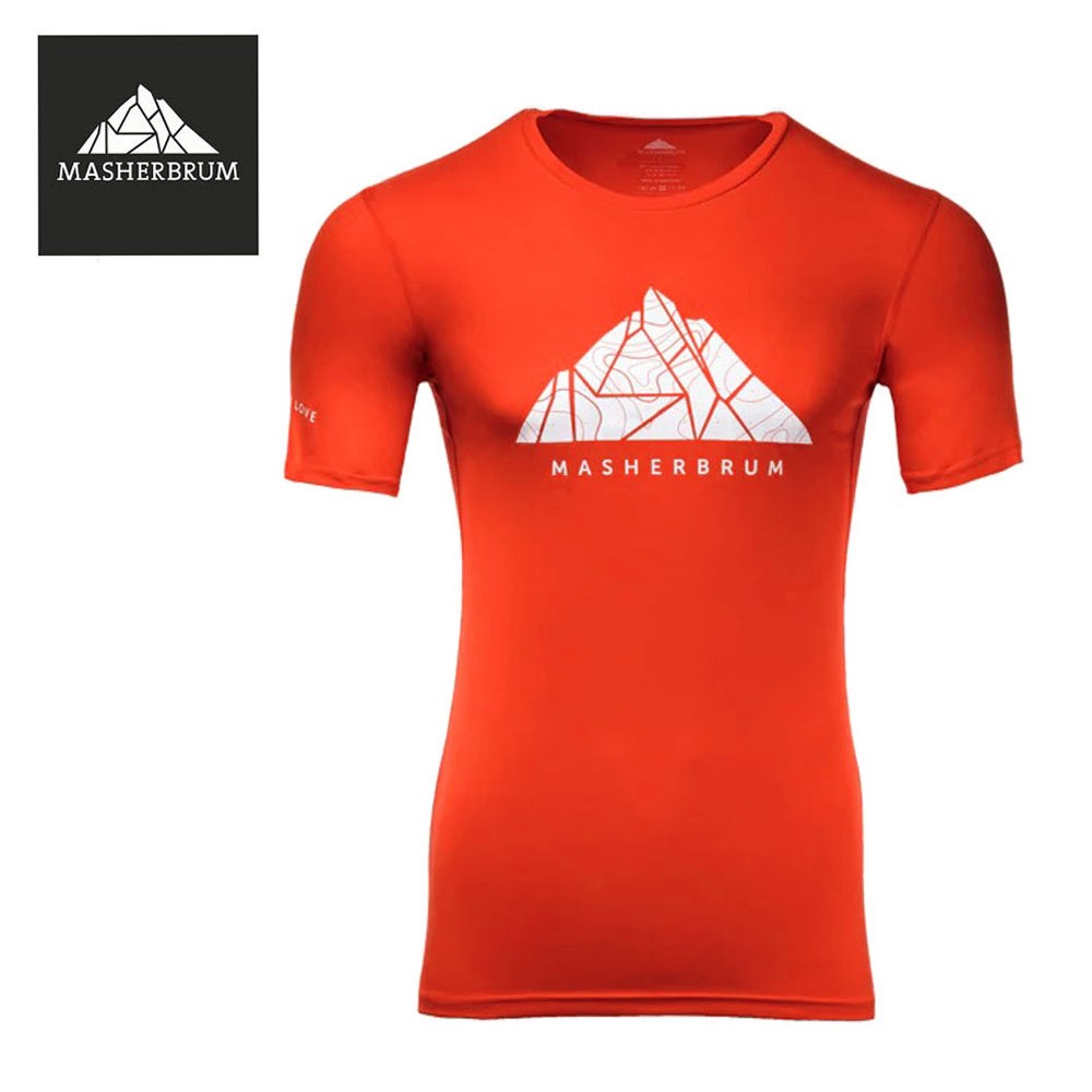 T-shirt MASHERBRUM Proclimb² Orange Homme