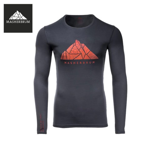 T-shirt MASHERBRUM Proclimb² M.L. Basalt Homme