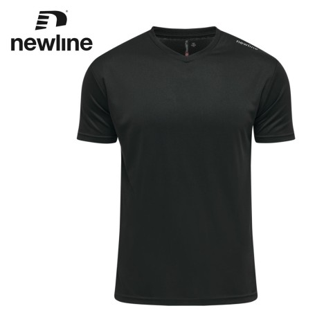 Tee-shirt NEWLINE Base Cool Noir Hommes