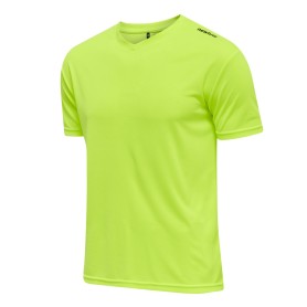 Tee-shirt NEWLINE Base Cool Jaune fluo Hommes