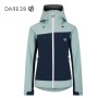 Veste imperméable DARE 2B Traversing II Bleu/Vert Femme