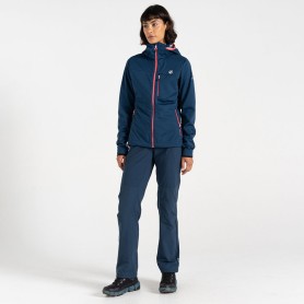 Veste Softshell DARE 2B Lexan Bleu Femmes