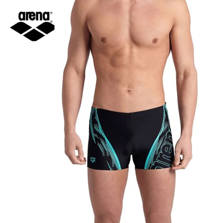 Maillot de bain ARENA Swim Short Graphic Noir/Bleu Homme