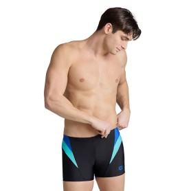 Maillot de bain ARENA Swim Short Panel Noir/Bleu Homme