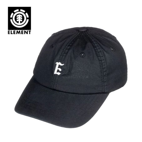 Casquette ELEMENT Fitful Noir Unisexe