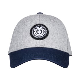 Casquette ELEMENT Treelogo 2.0. Gris/Bleu Unisexe