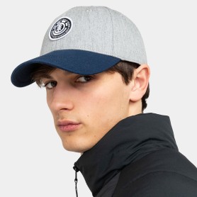 Casquette ELEMENT Treelogo 2.0. Gris/Bleu Unisexe