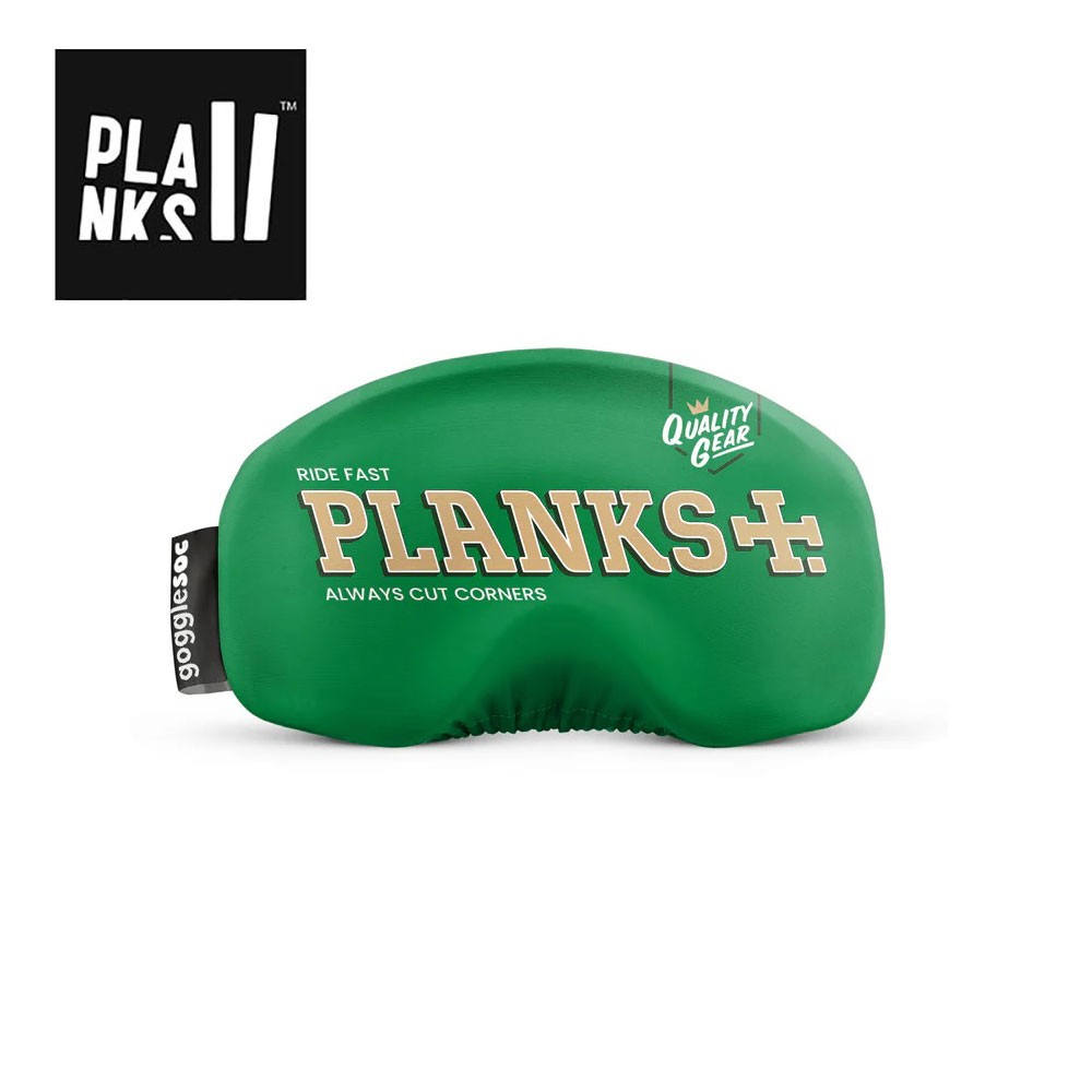 Housse de Masque PLANKS Goggle Soc Vert Unisexe