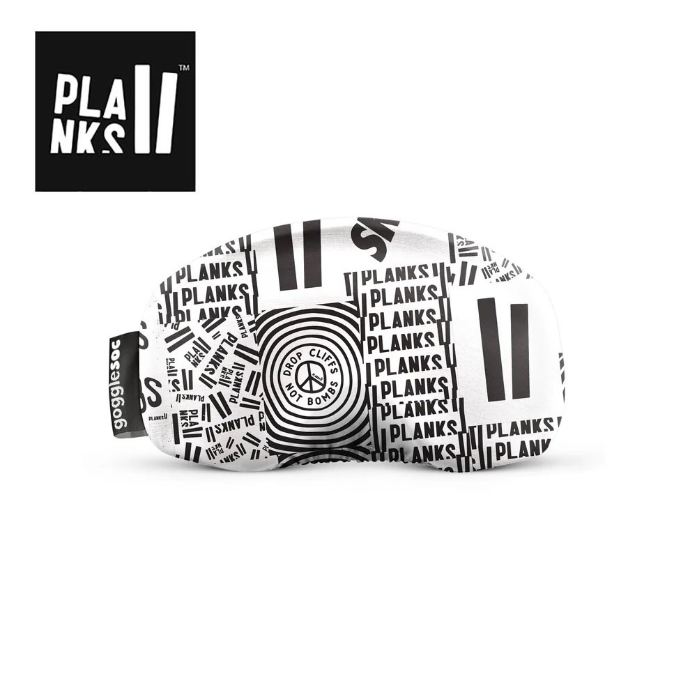Housse de Masque PLANKS Goggle Soc Noir/Blanc Unisexe