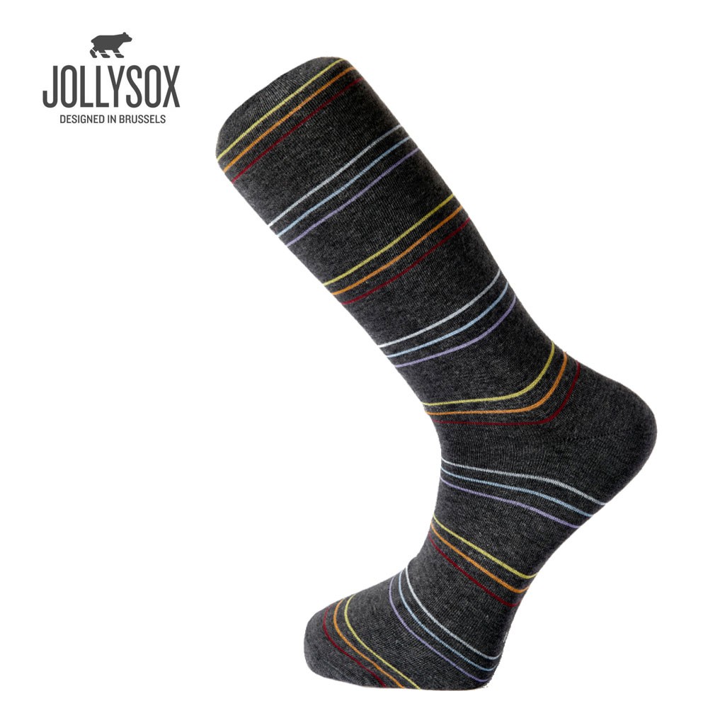 Chaussettes de ville JOLLYSOX Lucifer 2 Gris Homme