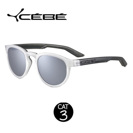 Lunettes de soleil CEBE Nightawk Cristal/Noir Unisexe - Cat.3