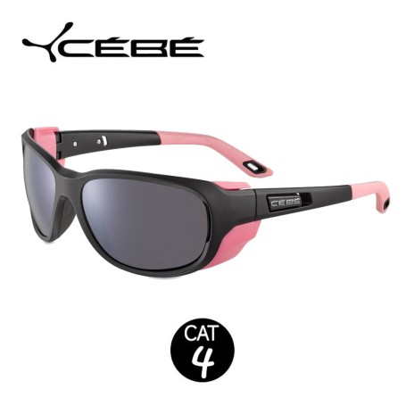 Lunettes de soleil CEBE Everest Noir/Rose Unisexe - Cat.4