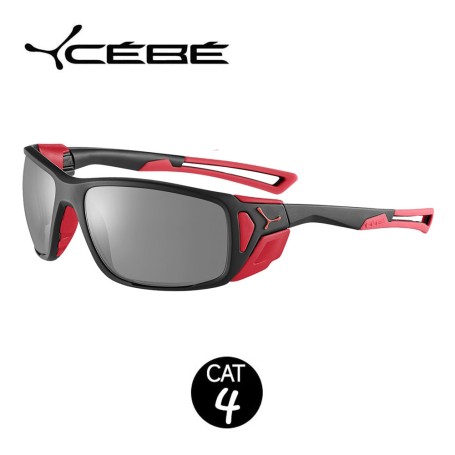 Lunettes de soleil CEBE Proguide Noir/Rouge Homme - Cat.4