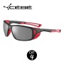 Lunettes de soleil CEBE Proguide Noir/Rouge Homme - Cat.4
