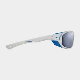 Lunettes de soleil CEBE Jorasses Blanc/Bleu Homme - Cat.4