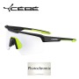 Lunettes de soleil CEBE Asphalt Lite Noir Unisexe - Photochromique