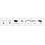 Lunettes de soleil CEBE Asphalt Lite Blanc Unisexe - Photochromique