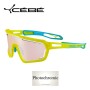 Lunettes de soleil CEBE S'Track Vision Jaune Unisexe - Photochromique