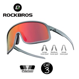 Lunettes polarisées ROCKBROS 14110025003 Gris - Cat.3