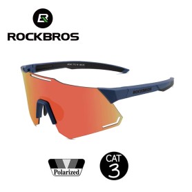 Lunettes polarisées ROCKBROS 14110001001 Bleu - Cat.3