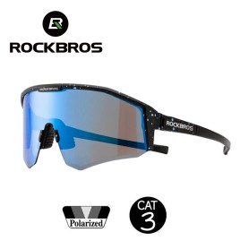 Lunettes polarisées ROCKBROS 14130001001 Noir - Cat.3