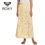 Jupe longue ROXY Tropical Chancer Jaune Femme