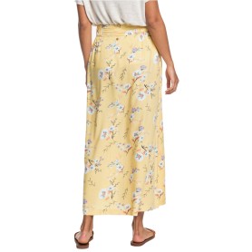 Jupe longue ROXY Tropical Chancer Jaune Femme