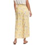 Jupe longue ROXY Tropical Chancer Jaune Femme