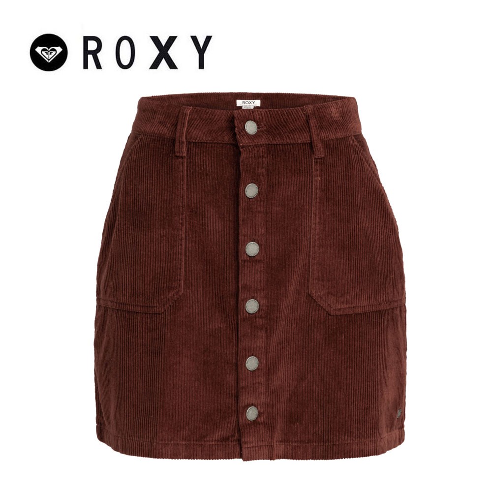 Jupe courte ROXY Silent River Chocolat Femme