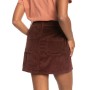 Jupe courte ROXY Silent River Chocolat Femme