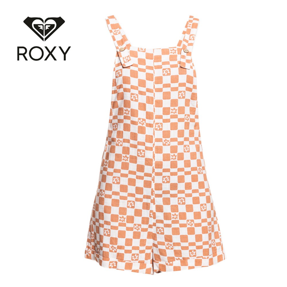 Combishort ROXY Midnight Sky Check Liège Femme