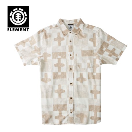 Chemise ELEMENT Skyway Noir/Blanc Homme