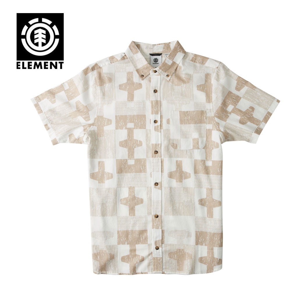 Chemise ELEMENT Skyway Noir/Blanc Homme