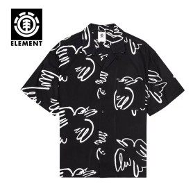 Chemise ELEMENT Resort Noir/Blanc Homme