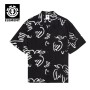 Chemise ELEMENT Resort Noir/Blanc Homme