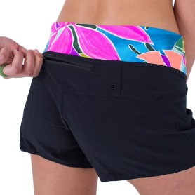 Boardshort HURLEY Isla 2.5 Noir/Multicolore Femme