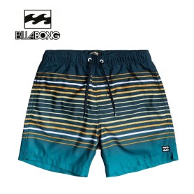 Short de Bain BILLABONG Sprayed Stripes Bleu Junior