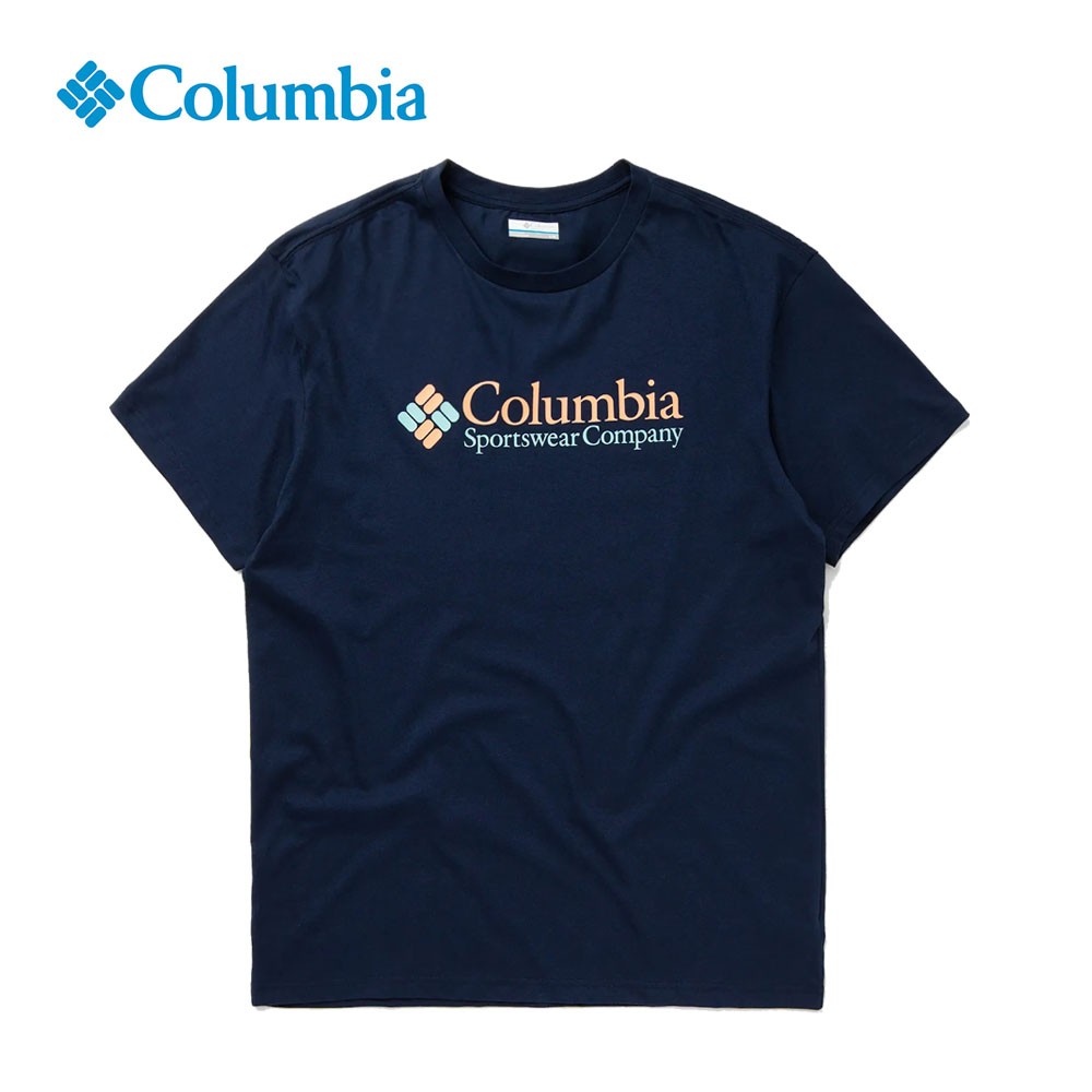 T-shirt COLUMBIA CBS Basic Logo SS Bleu marine Homme