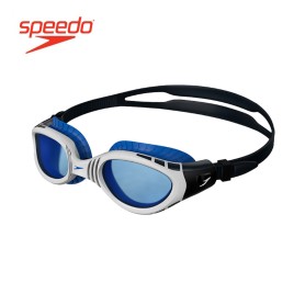 Lunettes de natation SPEEDO Fitness Blanc / Bleu Unisexe